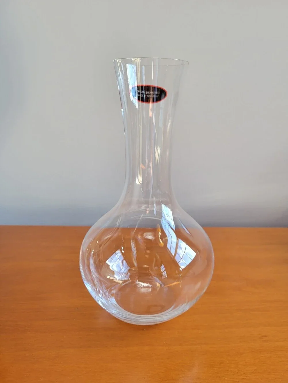 Riedel Syrah Crystal Wine Decanter 1480/13 Germany 9.5